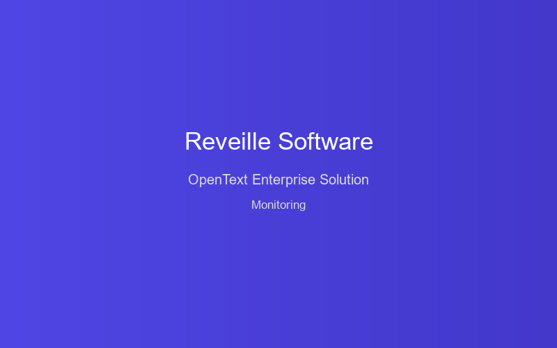 OpenText Integration by Reveille Software