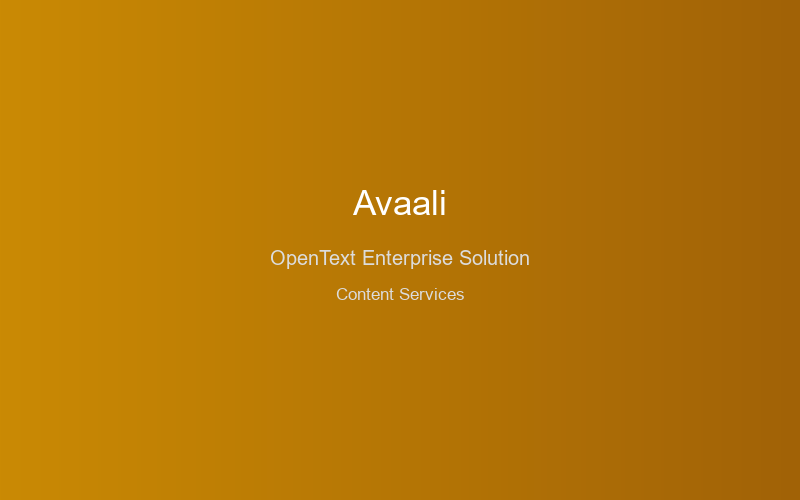 OpenText Integration by Avaali